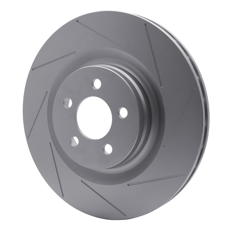Chrysler 300 Brake Rotor (1) - Front - R1 Concepts - Slotted GeoSPEC Coated - `05-`20